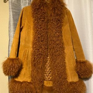 Fur Trim Y2k Jacket